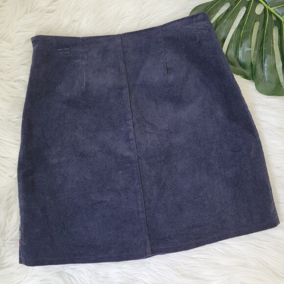 Harper Heritage Embroidered Corduroy Skirt Small - Picture 3 of 6